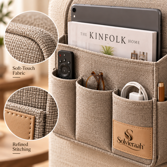 Solvieraah™ Sofa Armrest Organizer — view 1